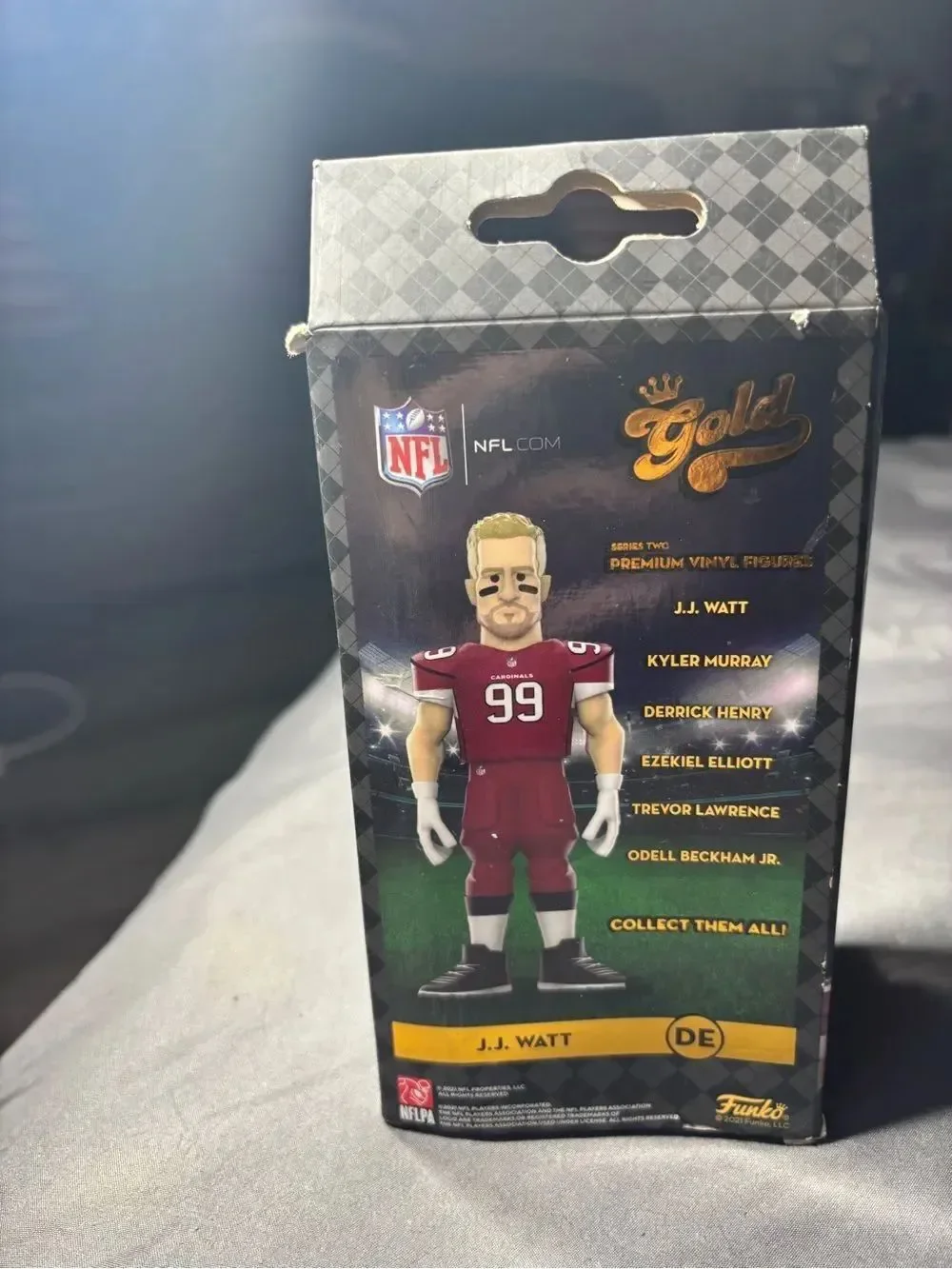 New Funko J.J. Watt #99 Red Football Figure in Box